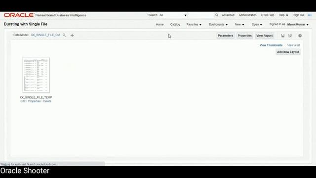 Oracle Fusion 39-1: Single file Bursting Concept in fusion | Send single file by using bursting смотреть онлайн
