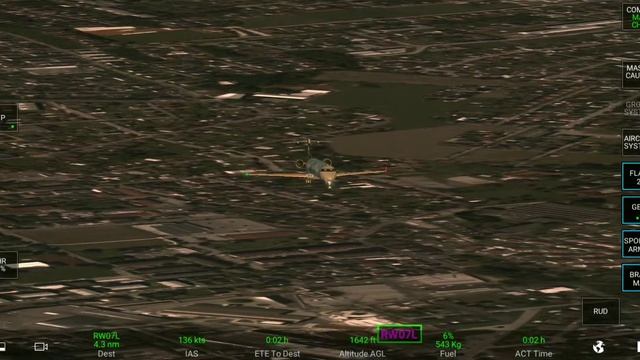 RFS-Bombardier CRJ900 landing REAL FLIGHT SIMULATOR смотреть онлайн