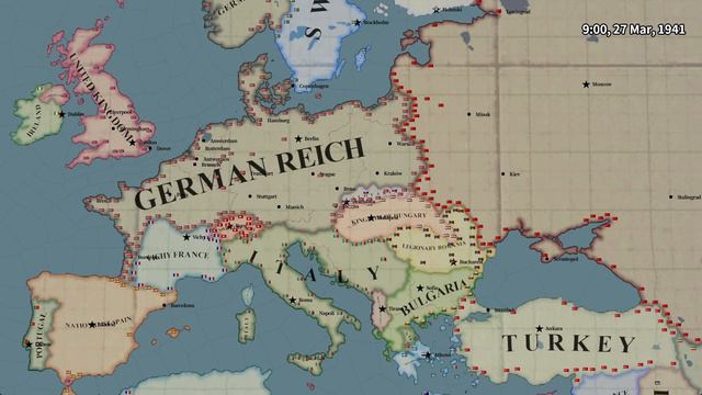 HOI4 TimeLapse - Communist in Hungary смотреть онлайн