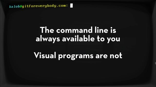 Why learn Git from the command line? смотреть онлайн