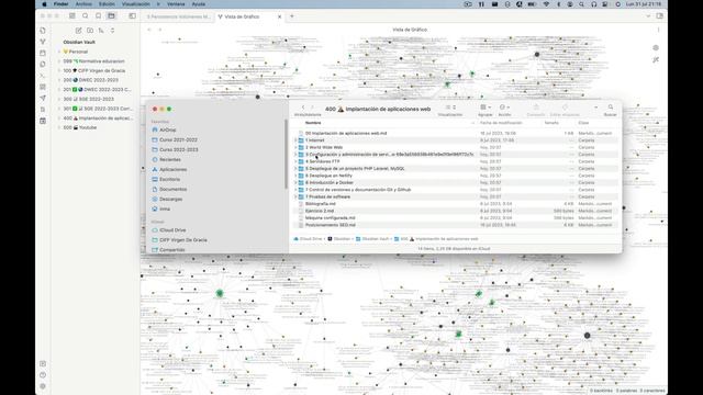 Obsidian y Github. Opciones de sincronización: bóveda completa o carpetas parciales. смотреть онлайн