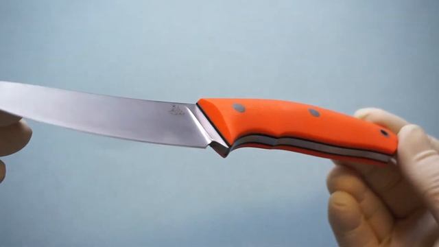 Нож "Краб" из стали Bohler M390 смотреть онлайн