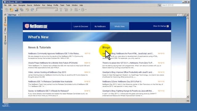 Java 7 Video Tutorial - First java project in NetBeans IDE смотреть онлайн