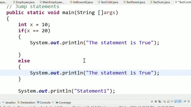 Simple IF & IF Else Statements with Example | Java Basics 37 смотреть онлайн