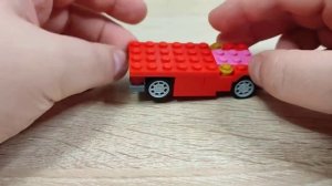 Собираю ВАЗ-2108 (восьмерка) из конструктора Lego