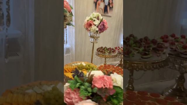 Мой фуршетный стол для выкупа невесты🌺🌸❤️ смотреть онлайн