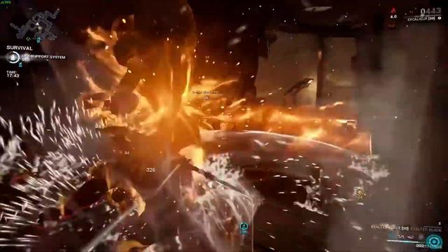 Warframe: 40min Ophelia Survival on Uranus! смотреть онлайн