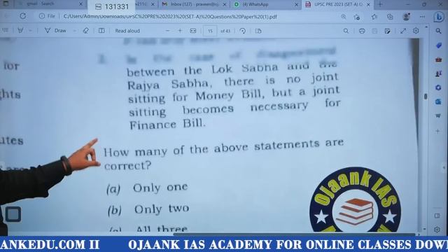 UPSC Answer key 2024 - UPSC Paper 26 May 2024 Answer Key - IAS PRE Answer key /UPSC exam Answer key смотреть онлайн