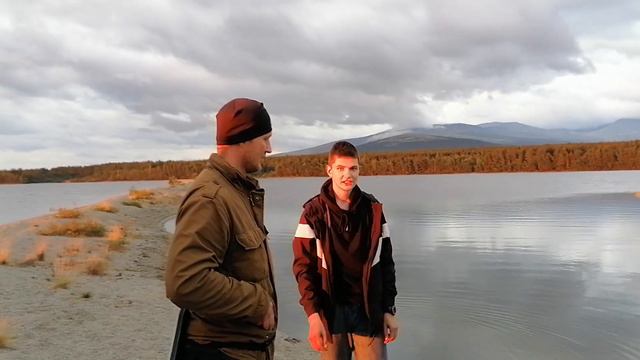 Озеро Имандра. Песчаная коса. Закат. 1.08.2023. смотреть онлайн