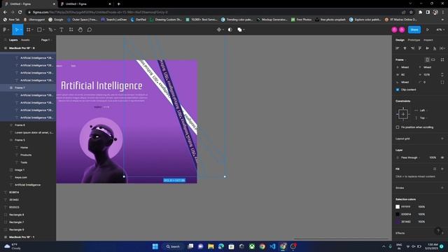 A.I. Website UI/UX Design || Figma Tutorial || UI/UX Design смотреть онлайн