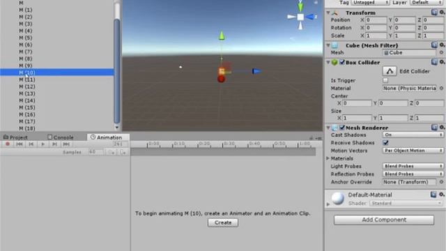 Unity 5. Анимация буквы (М). Скачай бесплатго смотреть онлайн