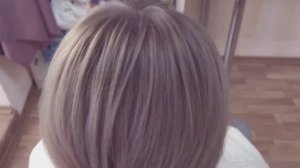 Растяжка цвета для седых волос.Краситель Эстель принс +.