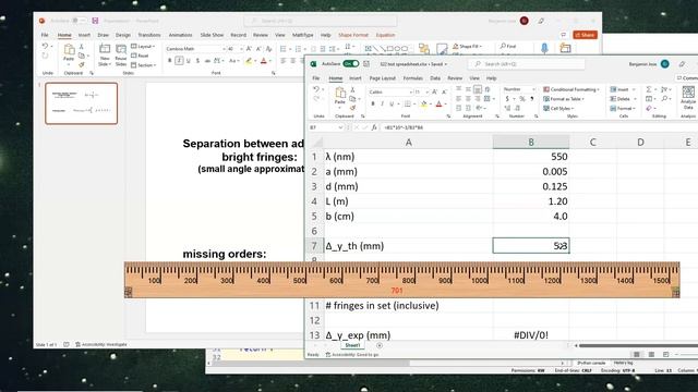 Simulating Double Slit Interference in Python смотреть онлайн