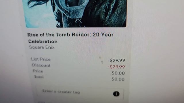 My Son's Reaction To Getting The Tomb Raider Trilogy FREE On The Epic Games Store! смотреть онлайн
