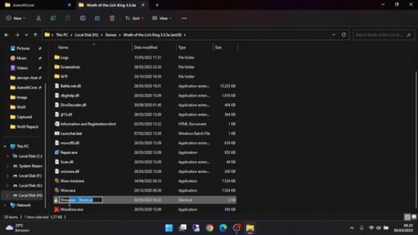How to Install New AzerothCore Single Player Repack