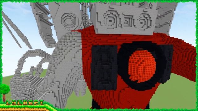 Minecraft Skibidi Toilet Titan Cameraman Speakerman Tvman Build / Epic Timelapse Build смотреть онлайн