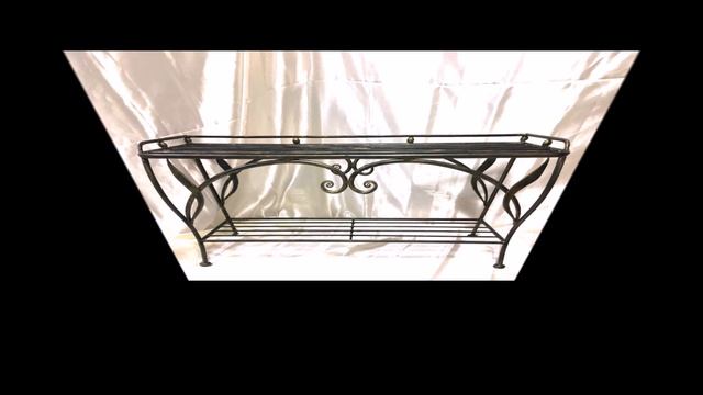 Кованая настенная вешалка и подставка для обуви смотреть онлайн