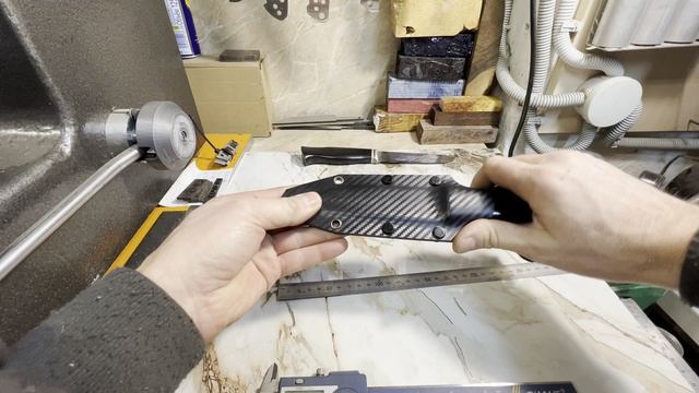 Нож для рыбака, сталь N690 62HRC смотреть онлайн