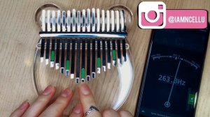 Как настроить калимбу с 17 язычками | КАЛИМБА | настройка & лайфхаки