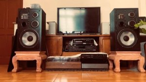 Loa acoustic studio 3311 - amply telefunken HR5000 - CDP sansui 717extra