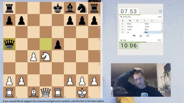 A Devastating Tactical Combination and Rook Sacrifice! | Training Game смотреть онлайн