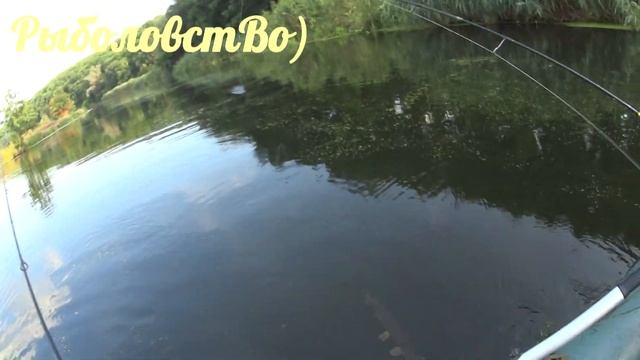Щука на реке с.Донец. Харьковская обл. Ловля с лодки на воблер! смотреть онлайн