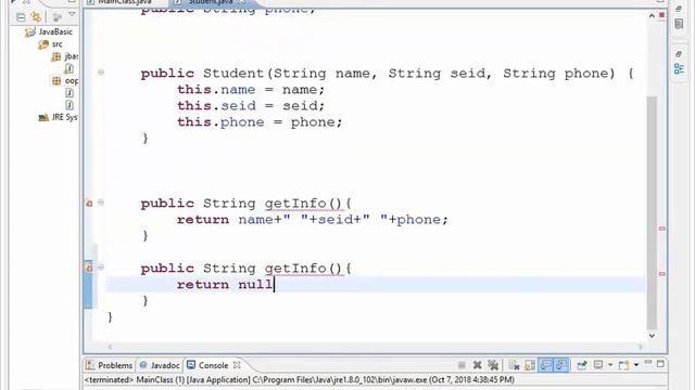 Java Bangla Tutorial-2: Class and Object смотреть онлайн