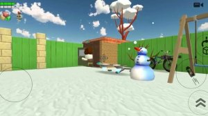 Приехал к дедушки ?? ☃️ в Чикен Ган (Chicken Gun) 2 часть❄️