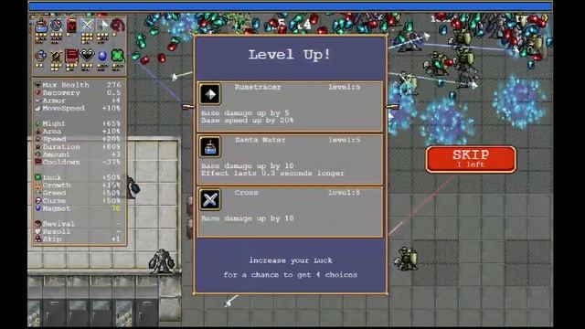 DAIRY PLANT Madness | Opening the coffin! | Vampire Survivors смотреть онлайн