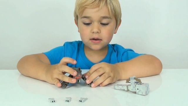 Minecraft - Spider Jockey Toy Figure Set Review - Skeleton