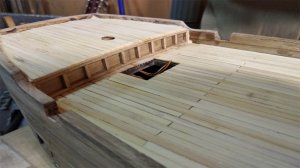 № 23  Сборка Черной Жемчужины.   Исправление первой палубы..