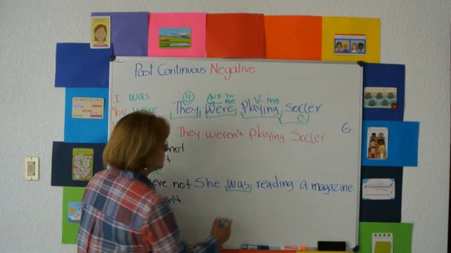 English Class: Past Continuous Negative смотреть онлайн