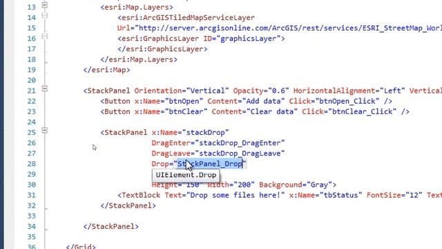 Silverlight 4 - drag and drop (with ESRI ArcGIS Server) смотреть онлайн