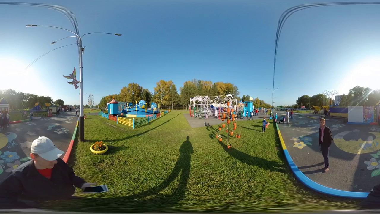Видеосъемка 360 видео, городок смотреть онлайн
