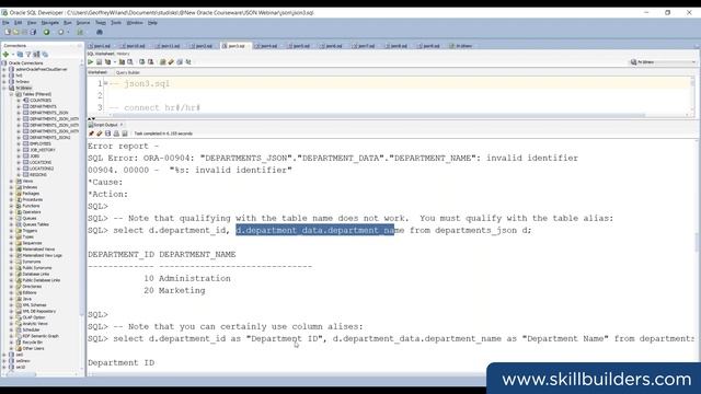 How to use JSON in Oracle Databases смотреть онлайн