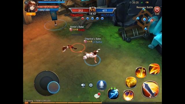 Resource Battle Allstars vs TakeOver Sword Of Chaos смотреть онлайн