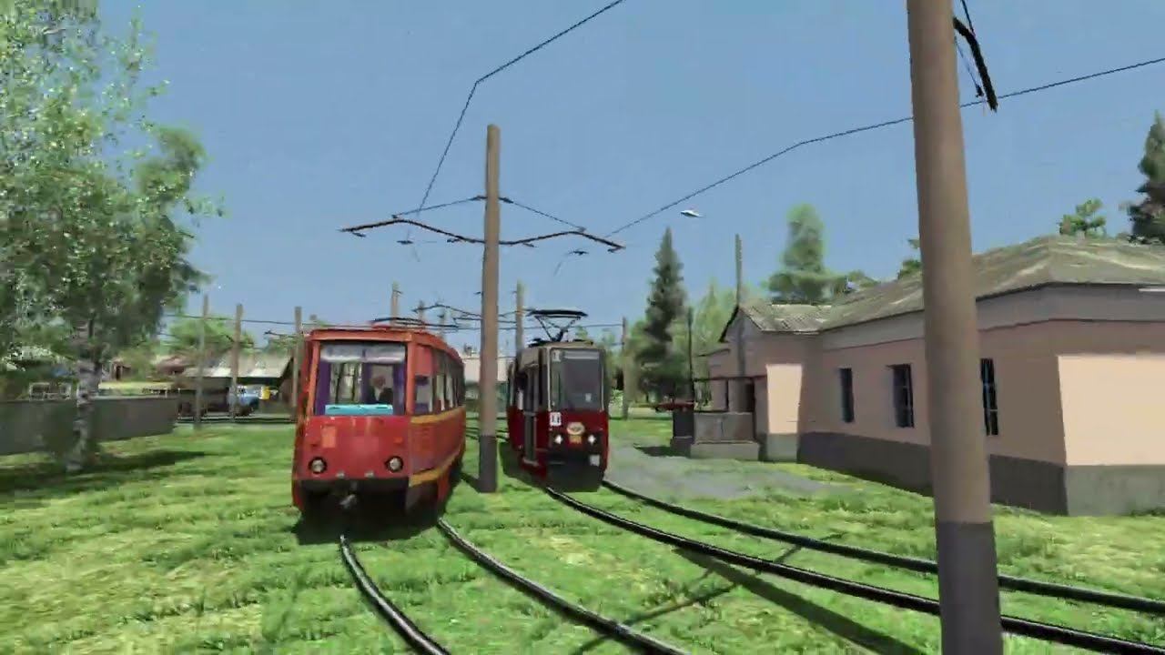 Train Simulator трамвайная карта!