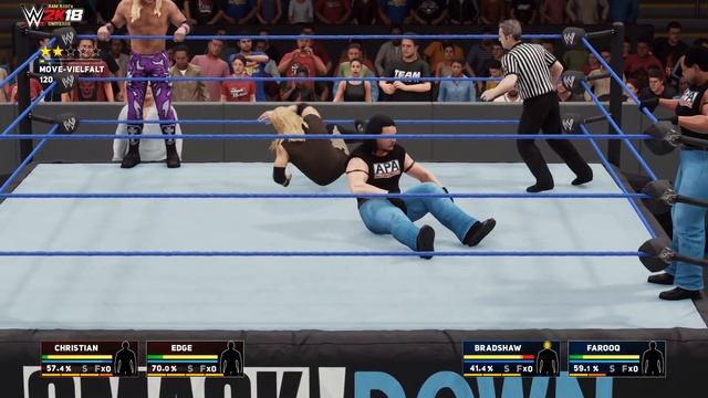 WWE 2K18 GAMEPLAY: The Brood (Edge & Christian) VS. A.P.A. [incl. PC Mods] смотреть онлайн