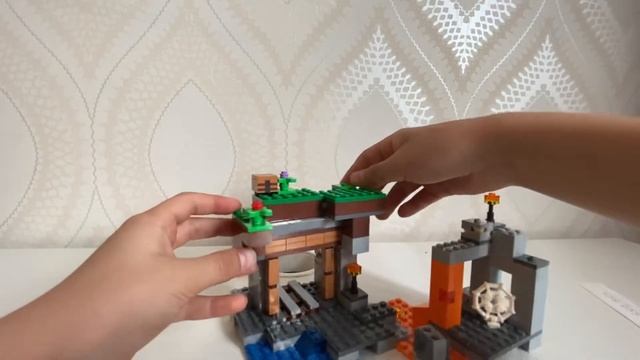 LEGO MINECRAFT 21166 «ЗАБРОШЕННАЯ ШАХТА» смотреть онлайн