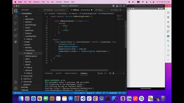 OnBoarding Screen With Animated Indicator React Native - 1 | Part 23 смотреть онлайн