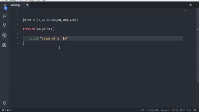 Perl Programming Foreach Loop смотреть онлайн