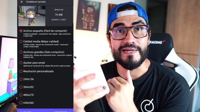 Como REDUCIR PESO a un VIDEO un 90% SIN PERDER CALIDAD - ?[ACTUALIZADO 2022] ? смотреть онлайн