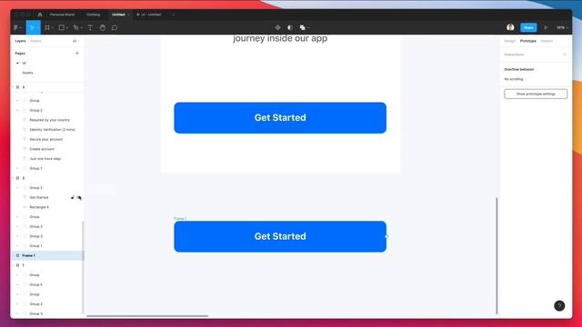 How to Prototype in Figma: Smart Animate, Prototyping and Scrolls (Tutorial) смотреть онлайн