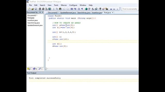 Lecture 1: Data structure and algorithm: Array смотреть онлайн