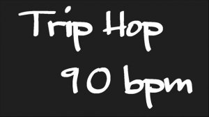 TRIP HOP STYLE BACKING DRUM TRACK -90 BPM-
