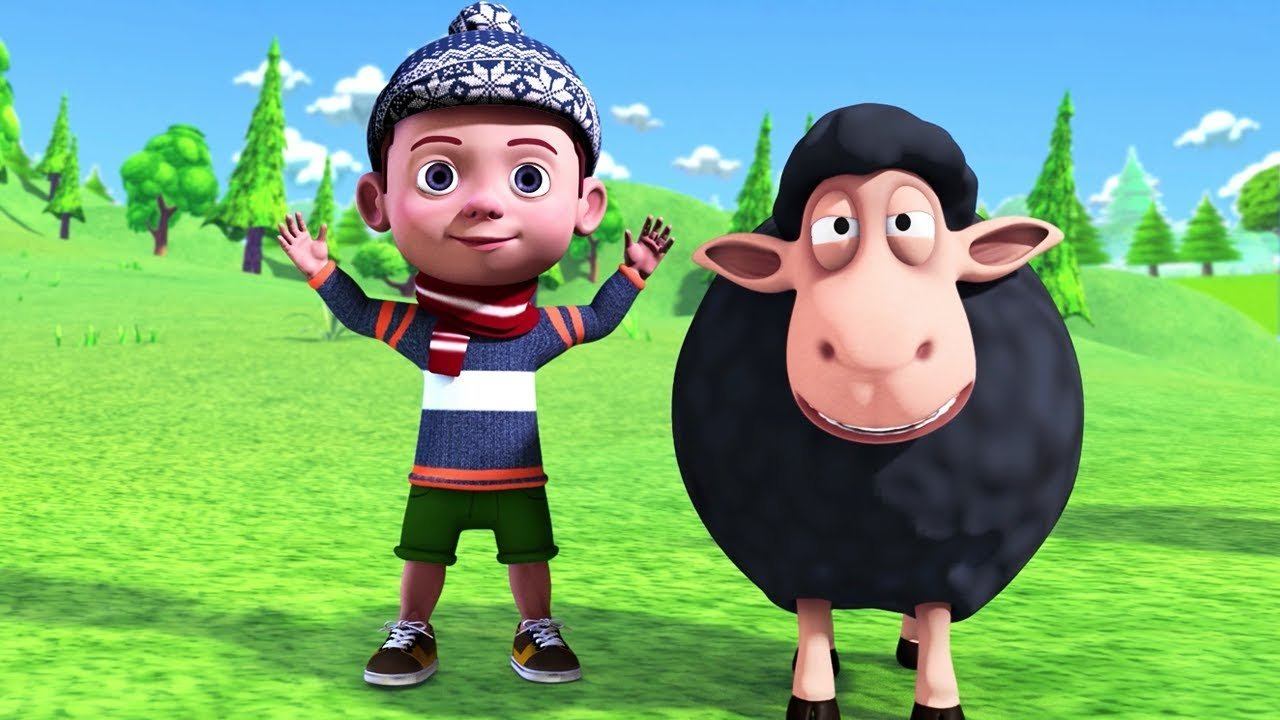 Черная Овечка - Песенки Для Детей - Baa Baa Black Sheep in Russian смотреть онлайн
