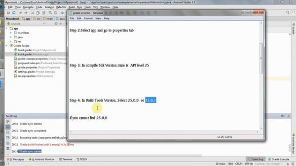 Gradle Error | Execution failed for task | Android Studio