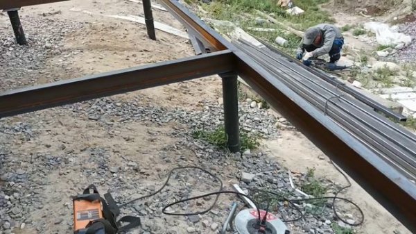 изготовление веранды из металла.