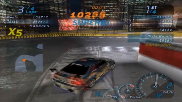 Need For Speed: Underground - Race #104 - Drift Devil (Drift) смотреть онлайн