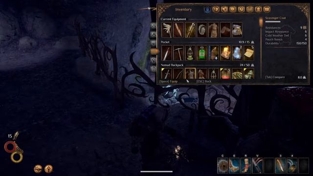 【Outward】 Blister Burrow —— Early game tutorial Part 4 смотреть онлайн